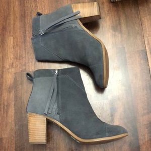 TOMS Gray Lunata Boot 9.5